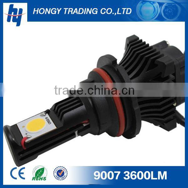 3600lm 9007hi/lo led headlight