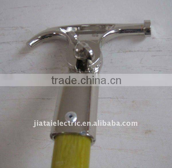 12m Fiberglass Triangle telescopic hot stick