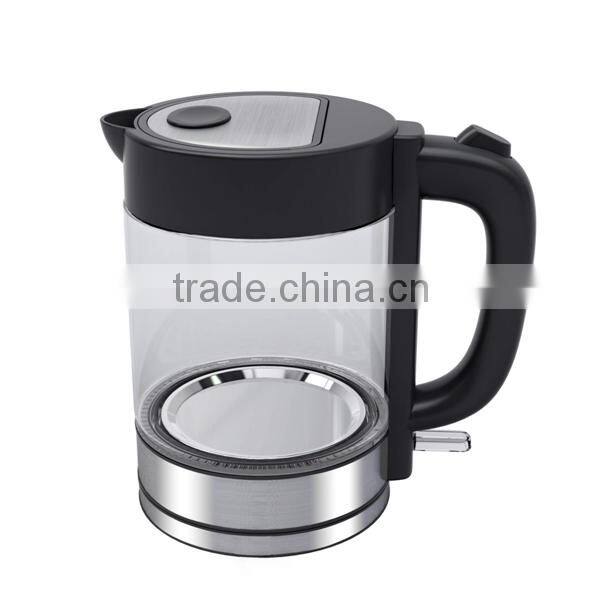 glass kettle with automatic flick upper lid XJ-13103