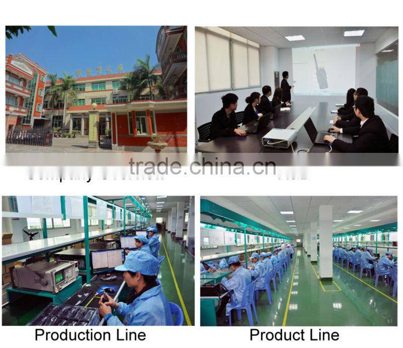 dual band display/standby/working transceiver with Morse Code and High Light Lamp