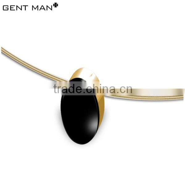 stainless steel ceramic pendant necklace double neckalce heart shape necklace