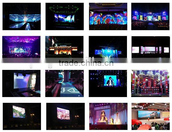 Portable light weight P6 flexible led mesh curtain