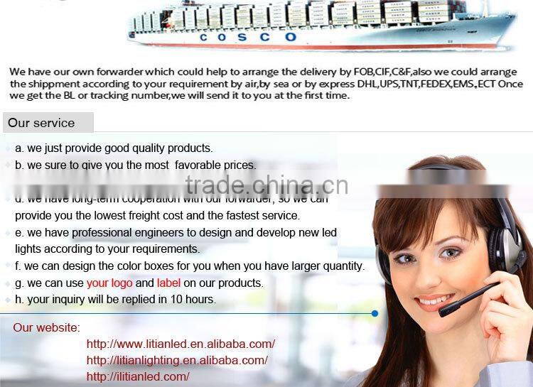 100-240V 18W 36W 48W PC led tri-proof light