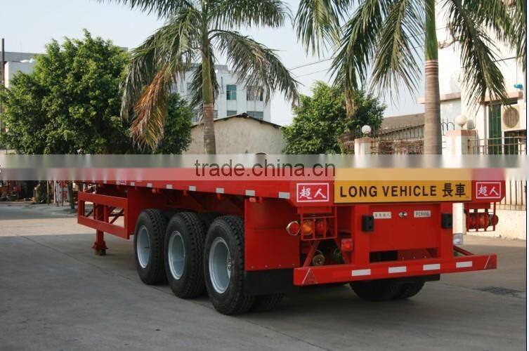 Skeleton container transport semi trailer on sale