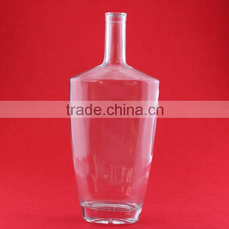 Cheapest 1 liter bottle spirit wine bottle glass tequila bottle