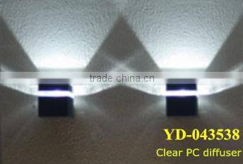 YD-043538 6W ip54 cob led wall light,aluminum decorative wall light