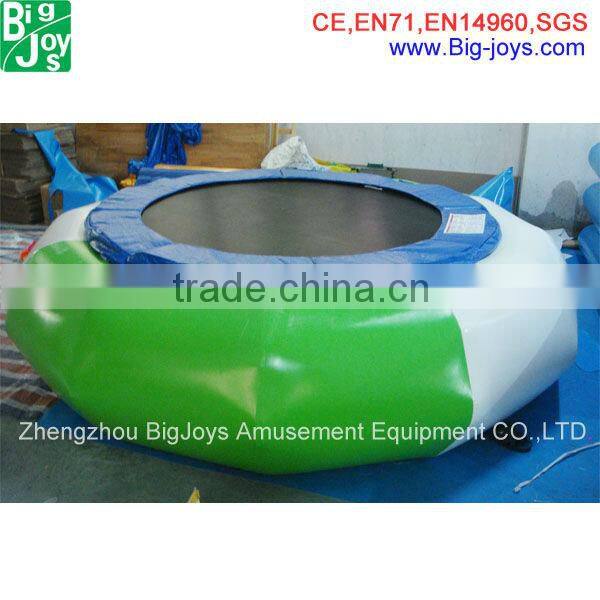 mini water trampoline, water park equipments,outdoor inflatable trampoline