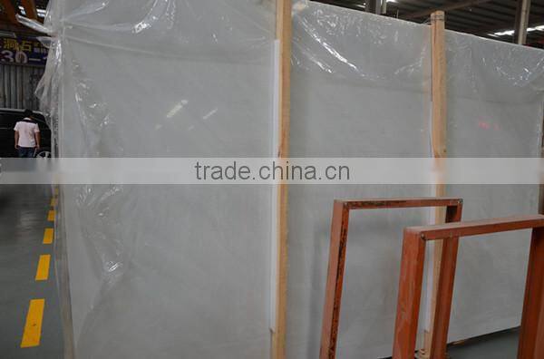 Chinese Cheap Pure White Marble Slab