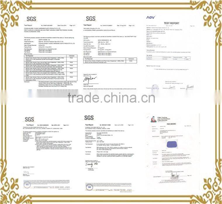 Promotion and Fashion 6-cup Food Grade A Shape Silicone Mold