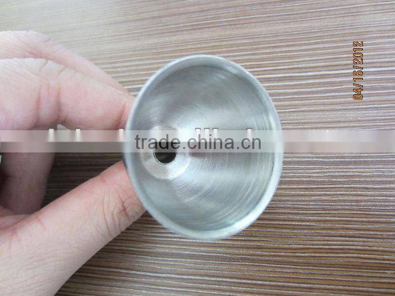 mini stainless steel metal filling funnels for hip flask