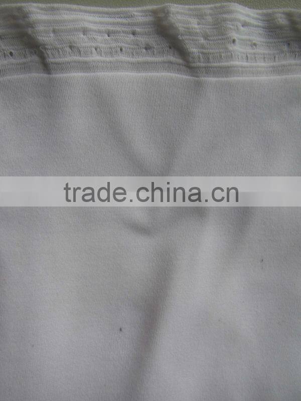 Nylon and spandex tricot fabric for underwear, swimwear etc.