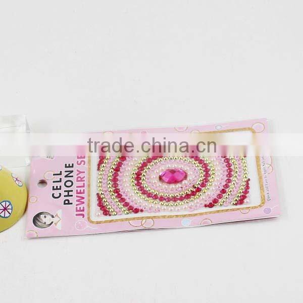 sweet lollipop design colored peel off acrylic sticker