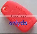 Fashion promotional gifts for friends Yellow silicone key cover silicone skin cover for car key