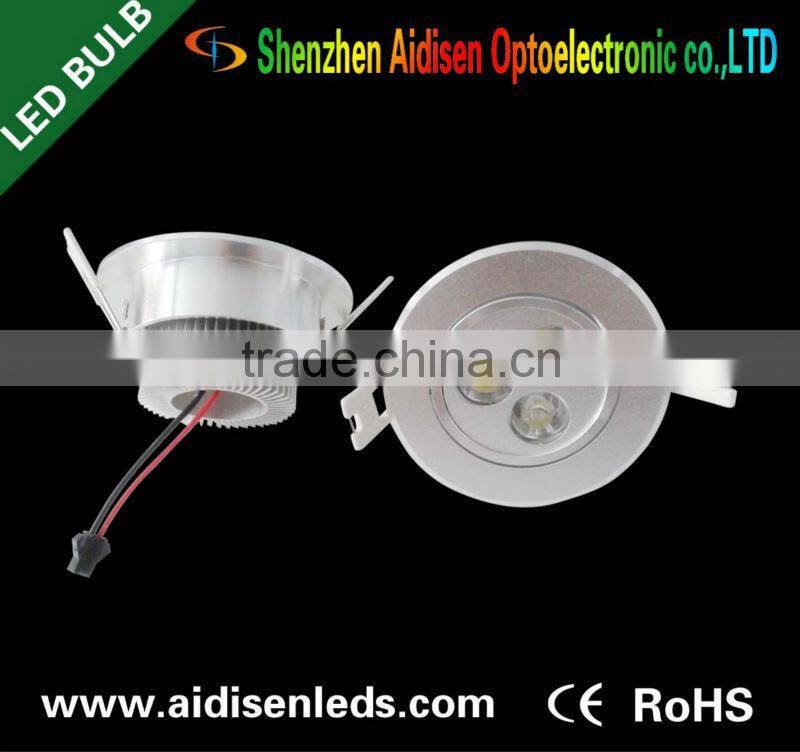 Epistar 12*1w led Ceiling light for Shop lighting, Milky white cover China Hot sell