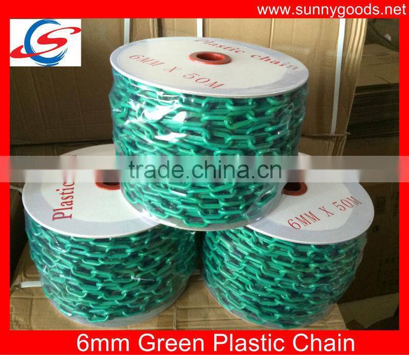diameter 6mm PE plastic chain
