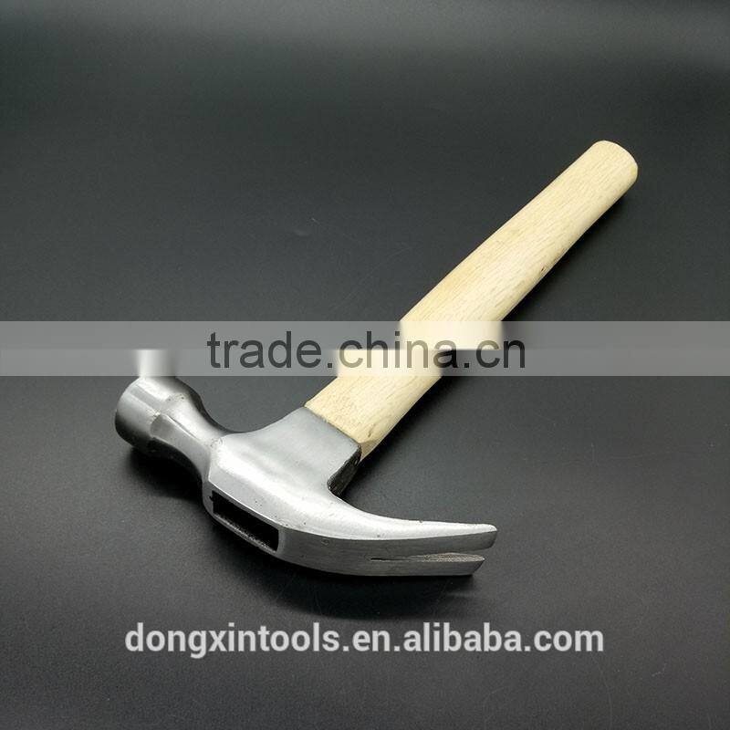 best selling 500g claw hammer with wooden handle
