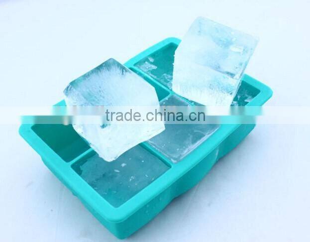 24 Cavities Square Shaped Silicone Ice Cube Tray