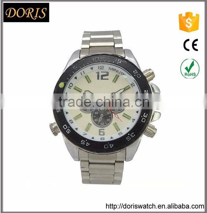 Promotional wrist watch alloy oem japan movement quartz watch