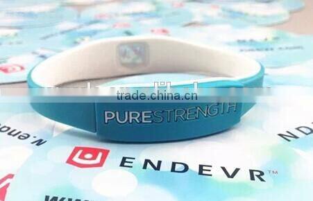 fashion pure strength rubber bracelet silicon
