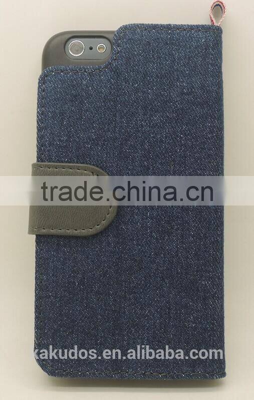 Kakudos Factory Supply Wallet Leather Case for iphone 6