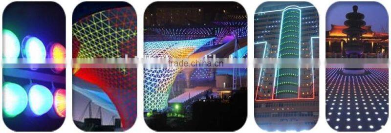 ball shape 3pcs of 5050 RGB shopfront signage led pixel piont light with waterproof IP65