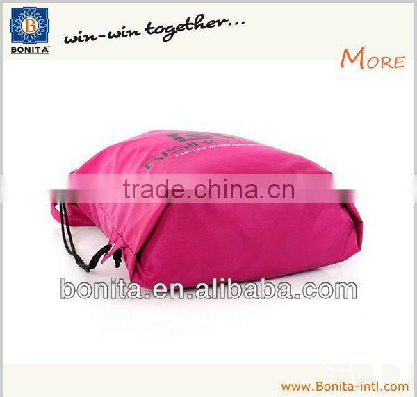 Fashion waterproof drawstring Drawstring gym bag