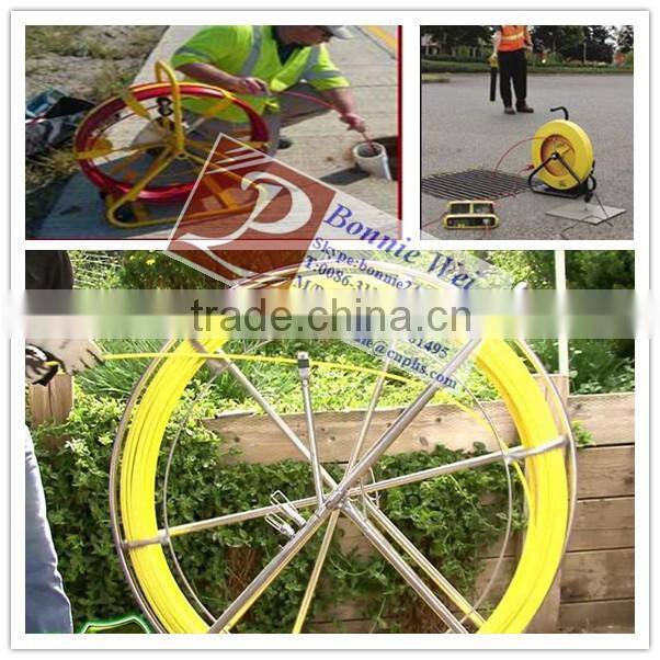 6mm Solid flexible fiberglass Traceable Duct Rodder