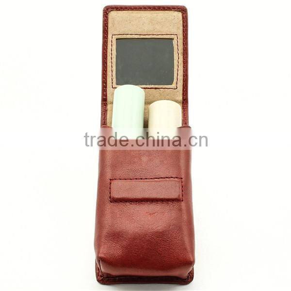 Boshiho ladies clutch bags leather purse leather lipstick holders case with key holder