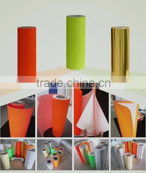 hot sale adhesive fluorescent color paper