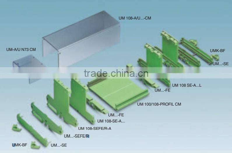 Modular housings of profile form RS 45 - profile housing for 42 mm PCB (variable length)