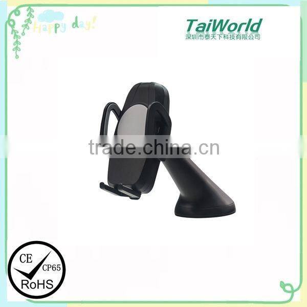 2016 Best Quality QI Wireless Car Chargering Holder With 360 Degree Rotatable For Mobile Phone