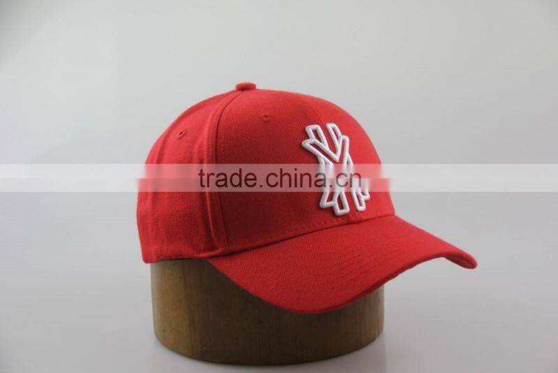 spandex wool/acrylic embroidery flex fitted cap
