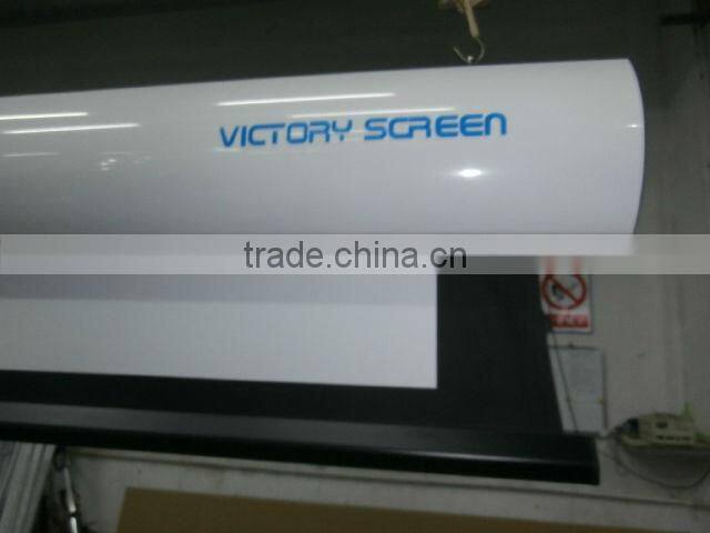 tab tension motorized screen