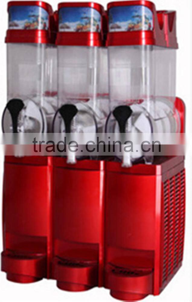 High Quality Guangzhou Zhongai 3-Tank Slush Frozen Ice Machine For Sale