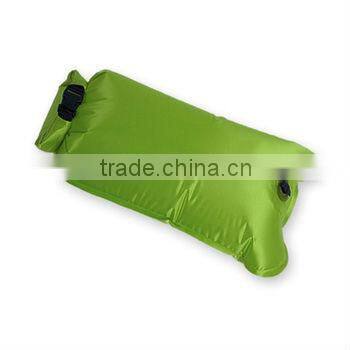 Green waterproof tube bag