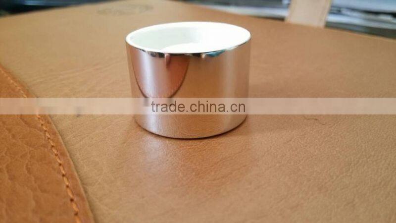 aluminum/metal bottle threaded screw cap