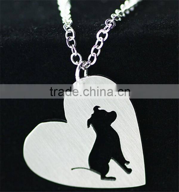 2016 New style heart pendant necklace hot sell fashion factory price necklace