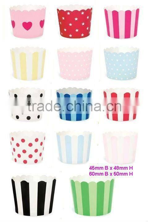 Blue Diagonal Stripe Standard Baking Cups cupcake liners Muffin Cups Paper Cupcake Cups Liners Cupcake Cases