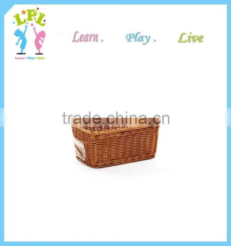 Export North America High quality polyprolene plastic wicker basket food storage box