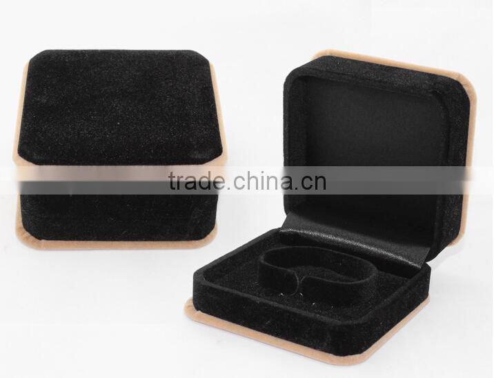 High quality vintage Velvet jewelry boxes earrings case ring box