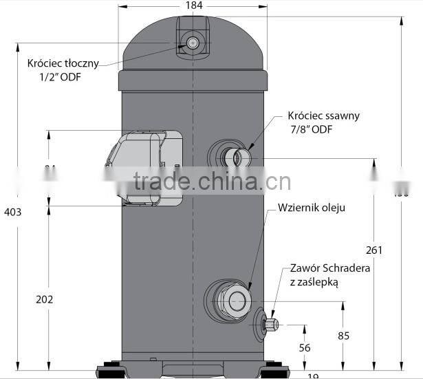 Danfoss Maneurop Compressor for sale MLM048,used danfoss compressor