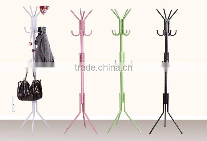 fashion clothes display hanger metal clothes tree for coat