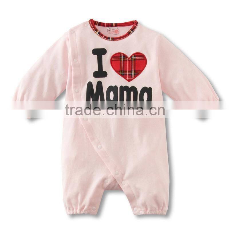 Love PaPa MaMa Baby Clothes High Quality Warm Baby Romper New Design Baby Jumpsuit Unisex Newborn Baby Clothes