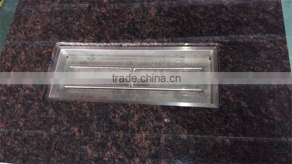 Backyard 50 x 32 in. Square Chat Fire Pit Table