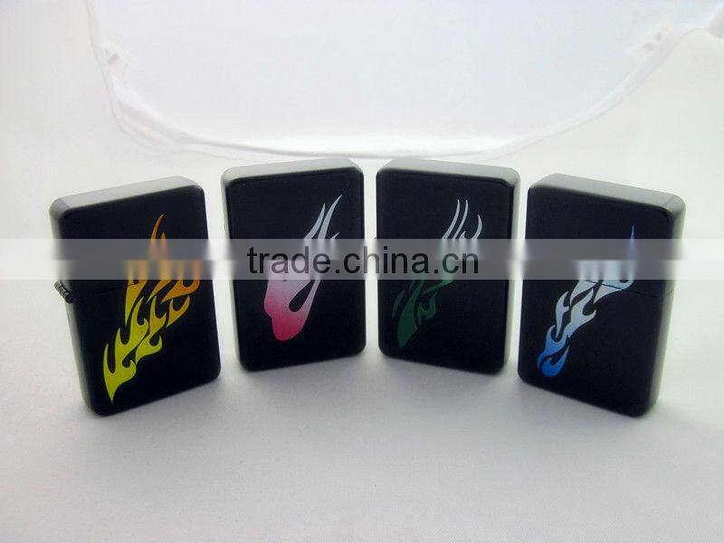 oil cigarette lighter by silkprint ,Metal Oil Lighter ,