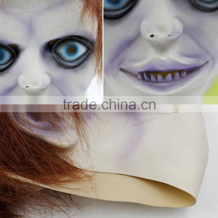 Realistic Halloween Face Carnival Boy Masquerade Latex Masks for Men