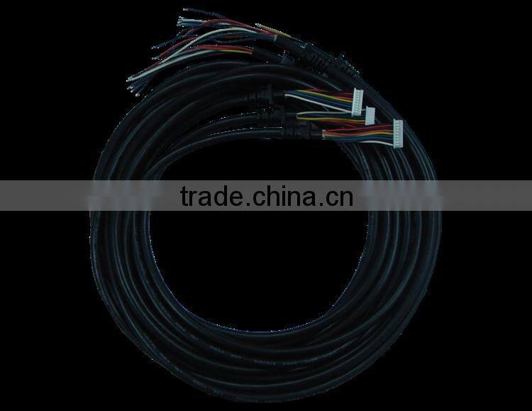 Mechanical Control Cable Assembly with 1.25mm Pitch Connectors and Overmold Part