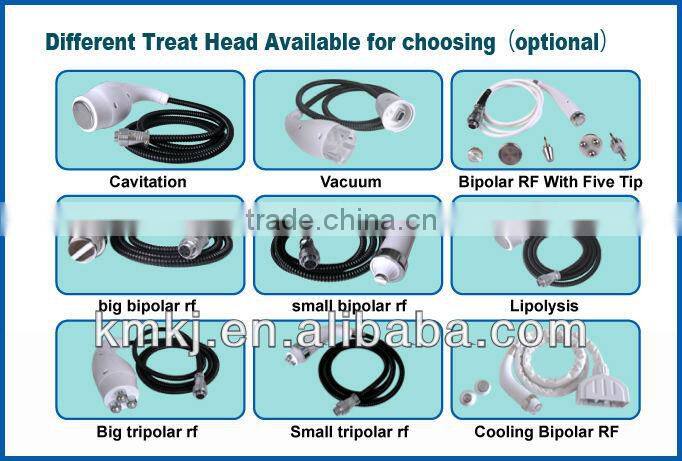 7 in 1 professional vacuum RF fat cavitation slimming system(CE/ISO/TUV)