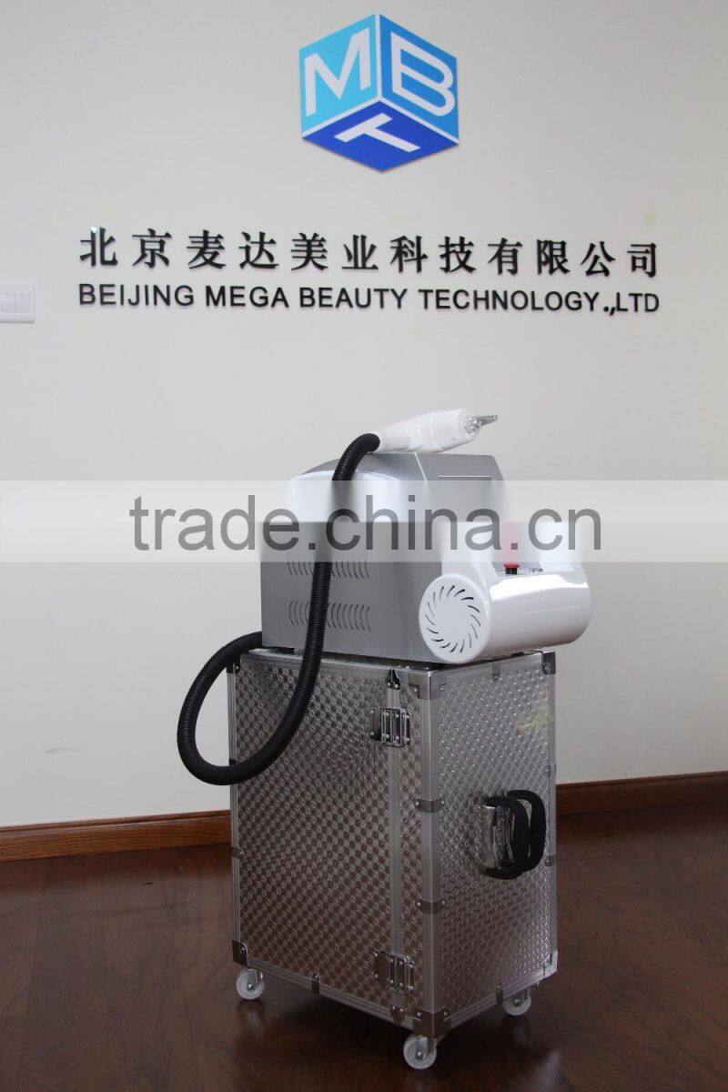 2016 HOT SALSE! new products q switch nd yag laser for tattoo removal system, nd yag laser machine with CE and GOST-P