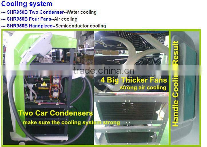 Painess fast super permanent hair removal machine Ipl shr e-light laser hair removal machine for sale